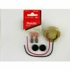 Makita 638462-8 Original Lagerschild +Kohlebürsten CB-430+Makita Kappen 643929-3 Für Makita HR240D