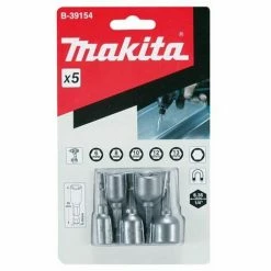 Makita Steckschlüssel-Set 1/4", 5tlg - B-39176