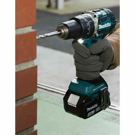 Schlagbohrschrauber MAKITA DHP484RTJ1 (1 X 5,0 Ah + DC18RC + MAKPAC 2) – Bild 5