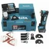 MAKITA 10.8V Akku Multifunkwerkzeug TM30DSMJX5 | 2x Akku4.0Ah Inkl. Zübehör