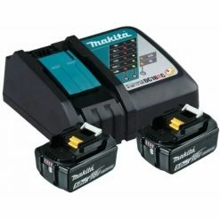 MAKITA 18V Akku + Ladegerät Power Source Kit | 2x Akku 5,0Ah