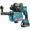 MAKITA 18V Akku Kombihammer SDS Plus DHR182RTWJ | 2x Akku5,0 Ah Inkl. Staubabsaugung