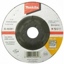 MAKITA Schruppscheibe 125x6mm INOX (B-46361)