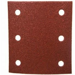 Schleifpapier Klett 114 X 102 Mm (6 Löcher) Körnung 80, 50 Stück Makita P-42438