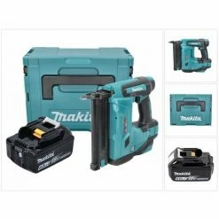 Makita DBN 500 G1J Akku Stauchkopfnagler 18 V 15-50 Mm + 1x Akku 6,0 Ah + Makpac - Ohne Ladegerät
