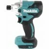 Makita DTD 156 SGK Akku Schlagschrauber 18V 155Nm 1/4" + 1x Akku 6,0Ah + Ladegerät + 100 Tlg. Bit Bohrer Set + Koffer