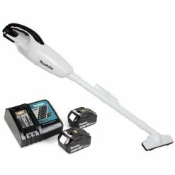 Makita DCL 180 RT W Akku Staubsauger 18 V Weiß + 2x Akku 5,0 Ah + Ladegerät 7 Makita DCL 180 RT W Akku Staubsauger 18 V Weiß + 2x Akku 5,0 Ah + Ladegerät -MAKITA SHOP 19365473 3