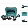 Makita DGA 452 RT1J Akku Winkelschleifer 18 V 115 Mm + 1x Akku 5,0 Ah + Ladegerät + Makpac