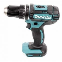 Makita DHP 482 SGK Akku Schlagbohrschrauber 18V 62Nm + 1x Akku 6,0Ah + Ladegerät + 100 Tlg. Bit Bohrer Set + Koffer