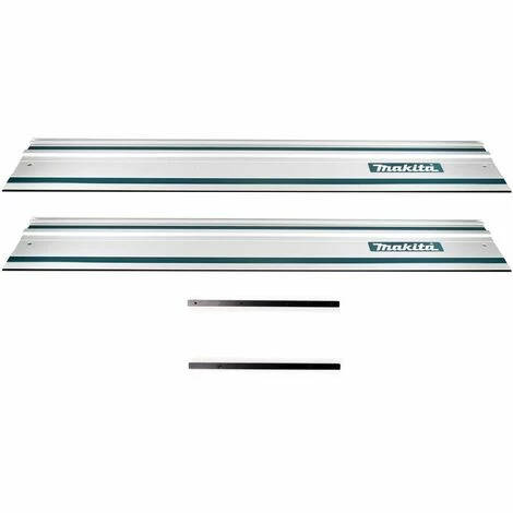 Makita Führungsschienen Set 2x Führungsschiene 1000mm + 2x Führungsschienenverbinder – Bild 2