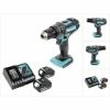 Makita DHP 482 RG Akku Schlagbohrschrauber 18 V 62 Nm + 2x Akku 6,0 Ah + Ladegerät