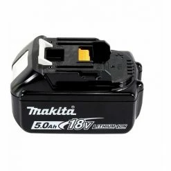 Makita DTD 152 T1TX Akku Schlagschrauber 18 V 165 Nm + 1x Akku 5,0 Ah + 70 Tlg. Bit Bohrer Set + TX Alu Koffer - Ohne Ladegerät