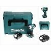 Makita DTD 171 G1J Akku Schlagschrauber 18 V 180 Nm 1/4" Brushless + 1x Akku 6,0 Ah + Makpac - Ohne Ladegerät