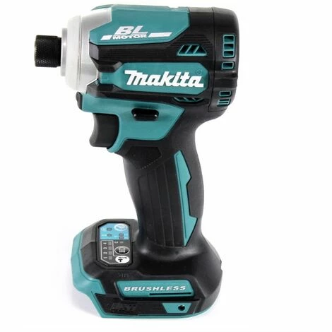 Makita DTD 171 RGJ Akku Schlagschrauber 18 V 180 Nm 1/4" Brushless + 2x Akku 6,0 Ah + Ladegerät + Makpac – Bild 2