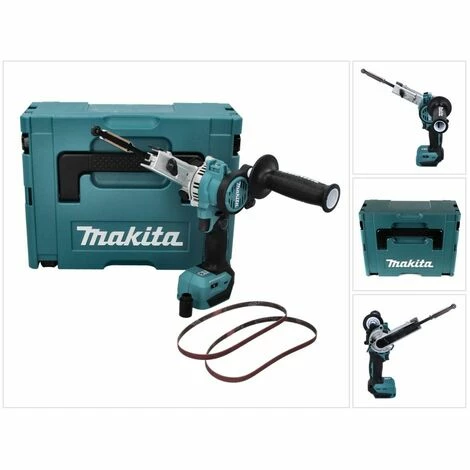 Makita DBS 180 ZJ Akku Bandfeile 18 V 9 X 533 Mm Brushless + Makpac - Ohne Akku, Ohne Ladegerät – Bild 5