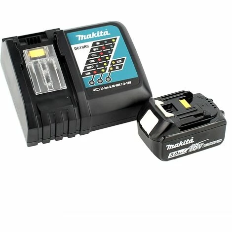 Makita DGD 800 RT1J Akku Geradschleifer 18V + 1x Akku 5,0Ah + Ladegerät + Makpac – Bild 3