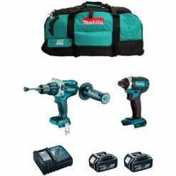 MAKITA Kit MK211 (DHP481 + DTD152 + 2 X 5,0 Ah + DC18RC + LXT600)