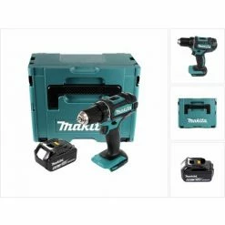 Makita DDF 482 G1J Akku Bohrschrauber 18 V 62 Nm + 1x Akku 6,0 Ah + Makpac - Ohne Ladegerät