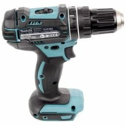 Makita DHP 482 Z Akku Schlagbohrschrauber 18 V 62 Nm + 40 Tlg. Bit Set - Ohne Akku, Ohne Ladegerät