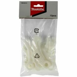 Makita Messerkopf Kunststoff Set ( 198383-1 ) DUR Zubehör + 12 Makita Messer Aus Kunststoff Für Messerkopf