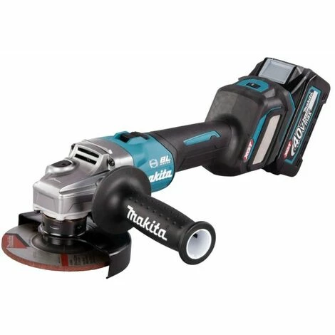 MAKITA 40V Akku-Winkelschleifer GA023GM201 | 2x Akkus 4,0 Ah | MAKPAC
