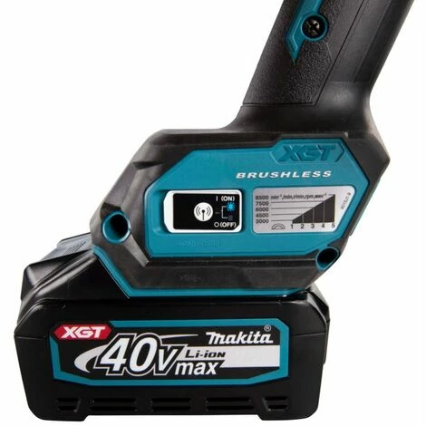 MAKITA 40V Akku-Winkelschleifer GA023GM201 | 2x Akkus 4,0 Ah | MAKPAC â Bild 2