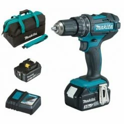 MAKITA Akku-Schlagbohrschrauber DHP482RFXTHI 18V Mit Tasche