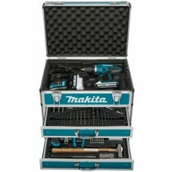 Makita DF457DWEX6 2x1,3 Ah + 102 Tlg Zub. + Koffer