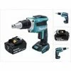 Makita DFS 452 T1 Akku Schnellbauschrauber 18 V Brushless + 1x Akku 5,0 Ah - Ohne Ladegerät