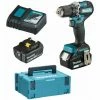 Makita DDF487RTJ Akku Bohrschrauber 18V Li-Ion Lxt
