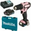 Makita DF333DWAP2 Akku Bohrschrauber Pink 12V Li-Ion Cxt