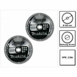 Makita CMSXF305100G SPECIALIZED EFFICUT Sägeblatt 305 X 2,15 X 30 Mm 2 Stk. ( 2x B-67321 ) 100 Zähne Für Holz