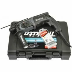 MAKITA SDS-Plus Bohrhammer HR2470BX40 | + Bohrersatz + Koffer