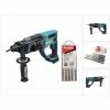 Makita DHR 202 Z Akku Kombihammer 18 V 2,0 J SDS Plus + 5 Tlg. Bohrer Set - Ohne Akku, Ohne Ladegerät