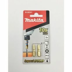 Makita Bit PH3 Impact Gold Torsion 25mm / 2 Stück B-28341