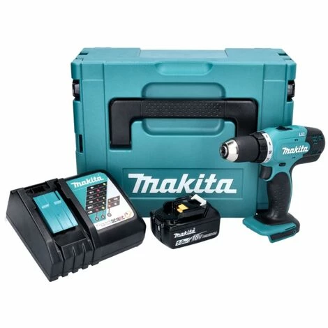 Makita DDF 453 RT1J Akku Bohrschrauber 18 V 42 Nm + 1x Akku 5,0 Ah + Ladegerät + Makpac â Bild 2