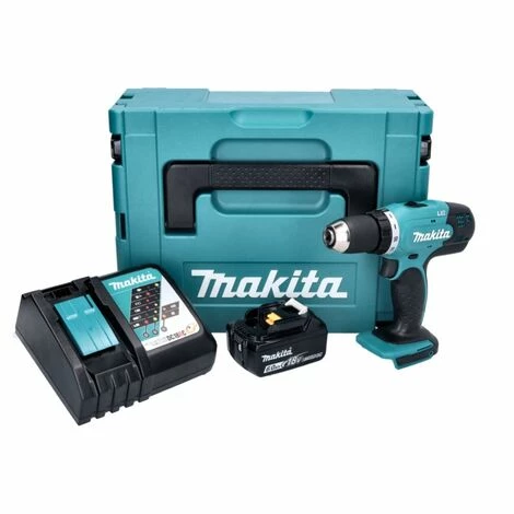 Makita DDF 453 RG1J Akku Bohrschrauber 18 V 42 Nm + 1x Akku 6,0 Ah + Ladegerät + Makpac â Bild 2