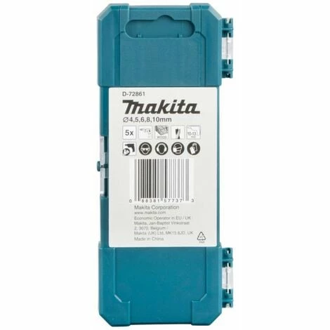 MAKITA Holzbohrer-Set 4-10mm | D-72861 â Bild 2