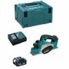 Hobel MAKITA DKP180RTJ1 (1 X 5,0 Ah + DC18RC + MAKPAC 3)