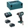 Schlagschrauber MAKITA DTD153RTJ (2 X 5,0 Ah + DC18RC + MAKPAC 2)