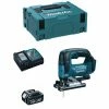 Pendelhubstichsäge MAKITA DJV182RTJ1 (1 X 5,0 Ah + DC18RC + MAKPAC 2)