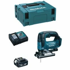 Pendelhubstichsäge MAKITA DJV182RTJ1 (1 X 5,0 Ah + DC18RC + MAKPAC 2)