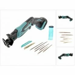 Makita DJR 183 Z Akku Reciprosäge Säbelsäge 18 V + Sägeblattsortiment 6 Tlg. - Ohne Akku, Ohne Ladegerät