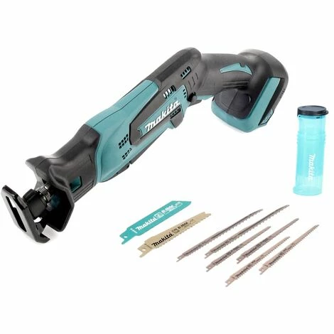 Makita DJR 183 Z Akku Reciprosäge Säbelsäge 18 V + Sägeblattsortiment 6 Tlg. - Ohne Akku, Ohne Ladegerät – Bild 2