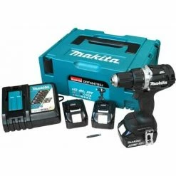 MAKITA 18V Akku-Bohrschrauber DDF484TB3J | 3x Akku 5,0 Ahim MAKPAC