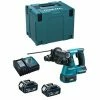 Bohrhammer MAKITA DHR242RTJ (2 X 5,0 Ah + DC18RC + MAKPAC 4)