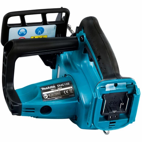 Makita Top Handle Akku-Kettensäge DUC122RTE Transportkoffer Mit Akkus Ladegerät – Bild 3