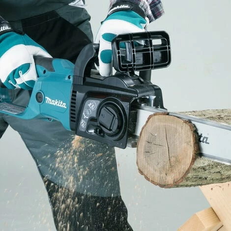 Makita Elektro-Kettensäge UC4051A Sägeschiene 40cm Werkzeuglose Kettenspannung â Bild 4