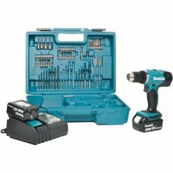 Makita Akku-Schlagbohrschrauber Im Transportkoffer DHP453RFX4 Set Bohrschrauber