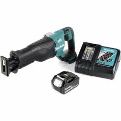 Makita DJR 187 Akku Reciprosäge 18 V Brushless Säbelsäge + 1x 6,0 Ah Akku + Ladegerät